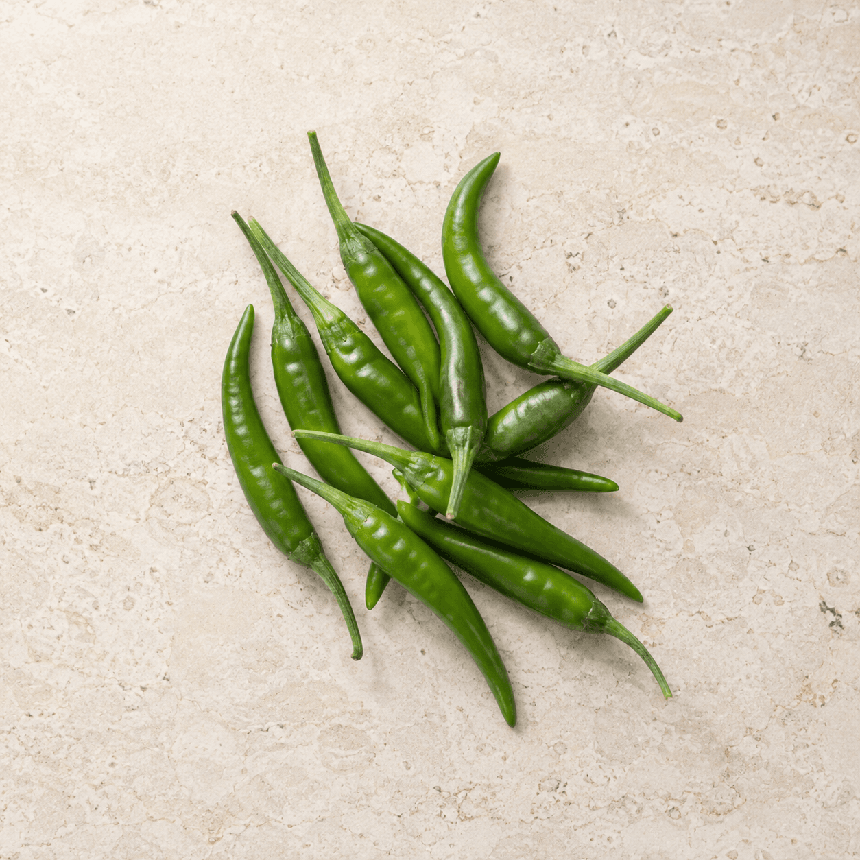 Green chillies