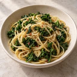 Kale Chilli Pasta