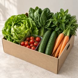 Single vegetable box