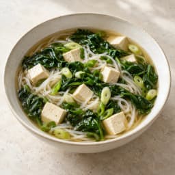 Spinach Spring Onion Broth