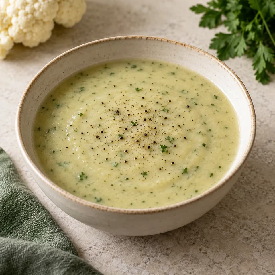 Cauliflower Parsley Soup