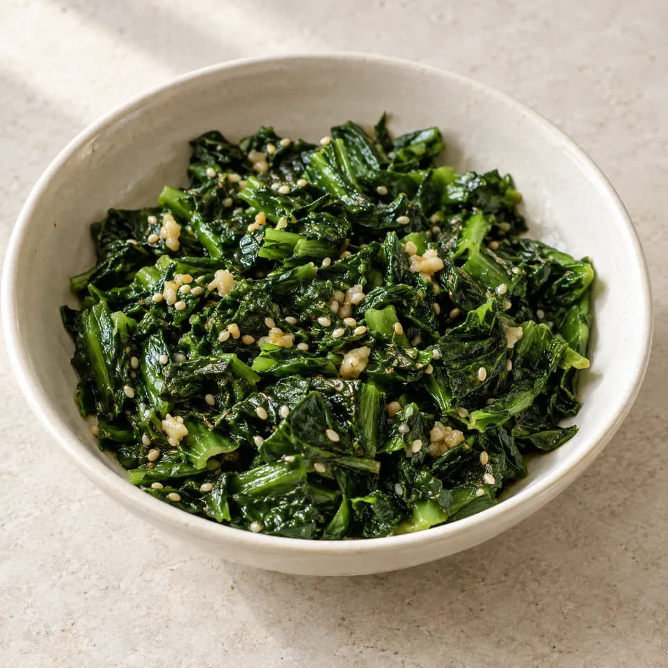 Garlic Mustard Greens