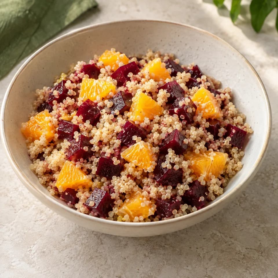 Quinoa Beetroot Orange Salad