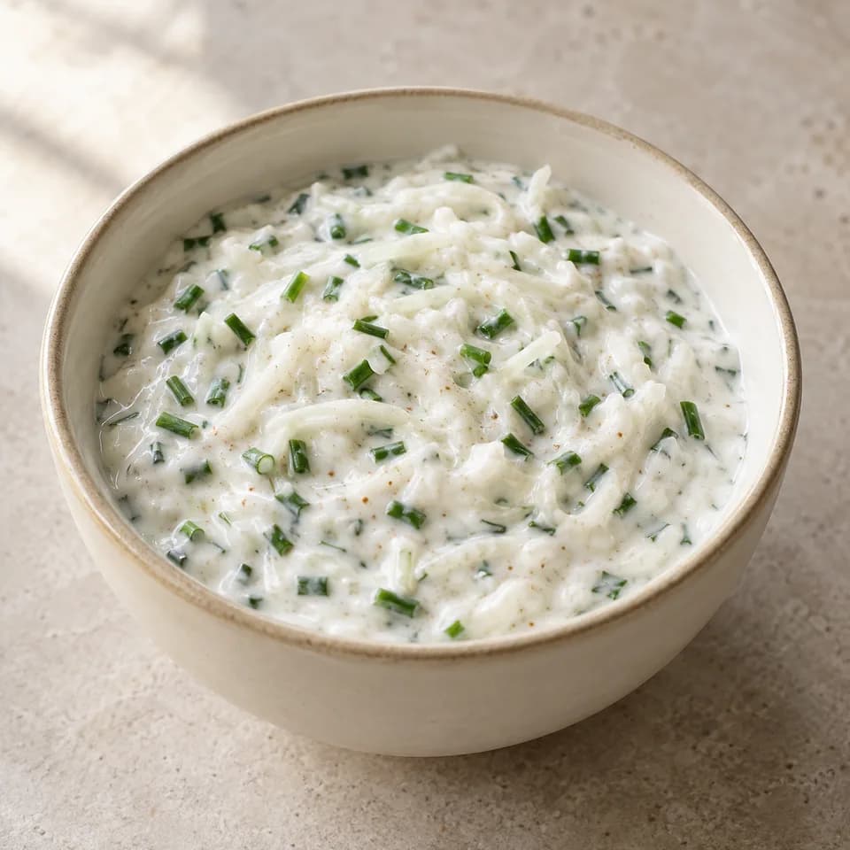 Radish Chive Raita