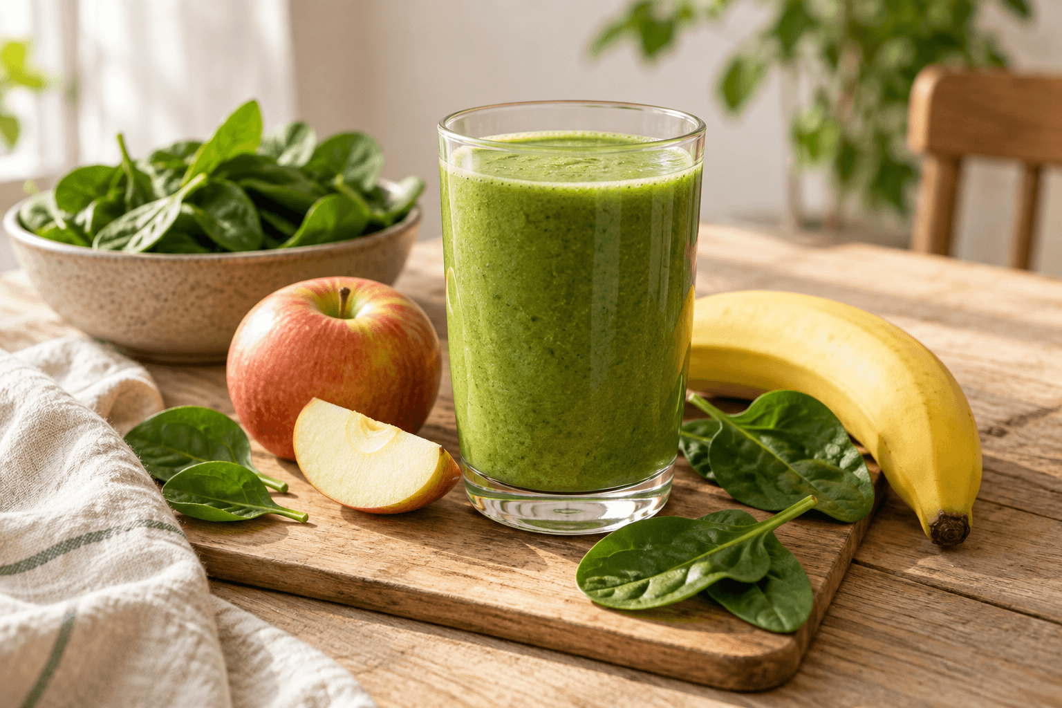 Spinach & Apple Smoothie