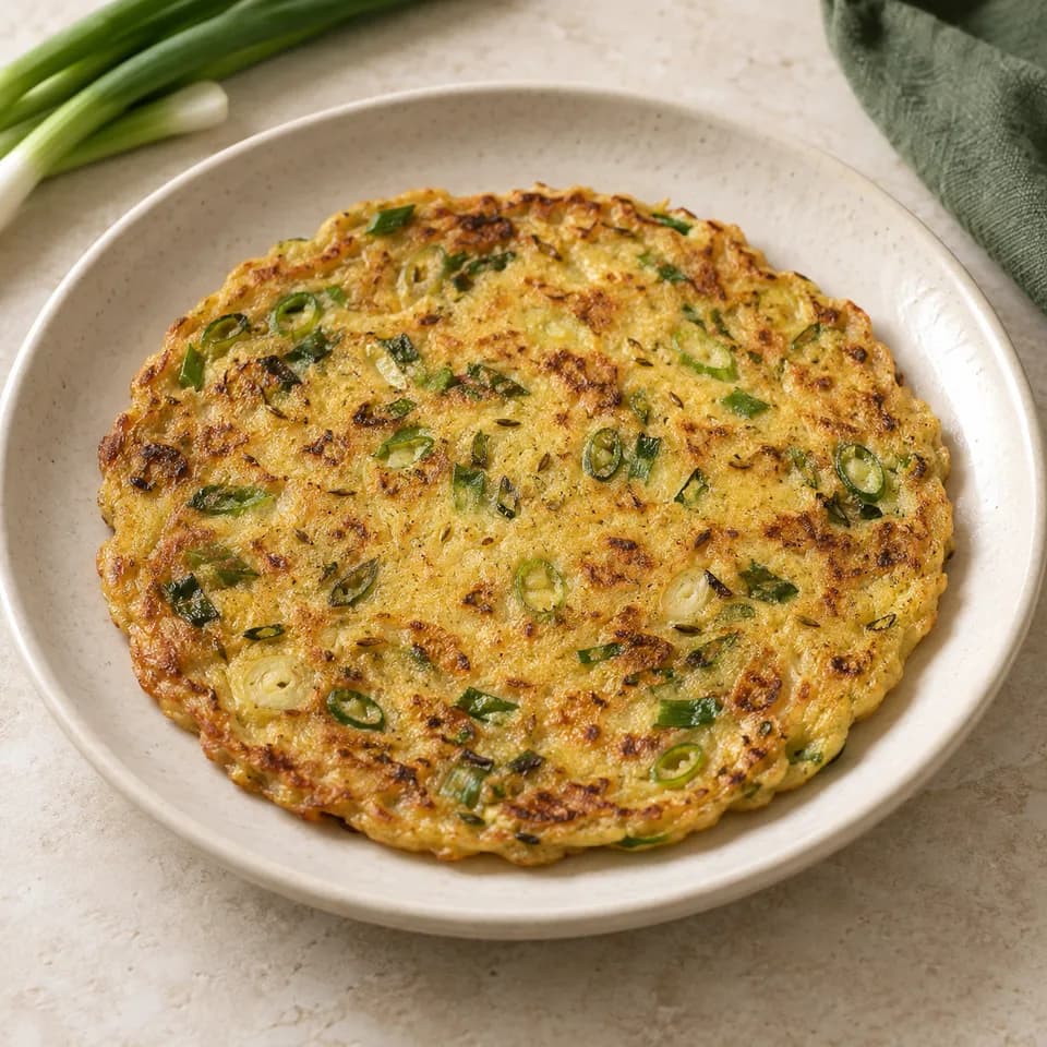 Spring Onion Chilla