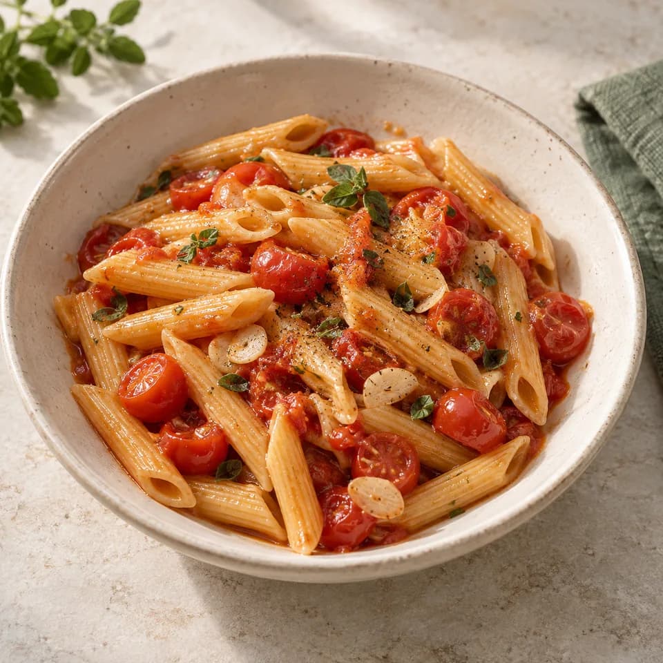 Tomato Oregano Penne